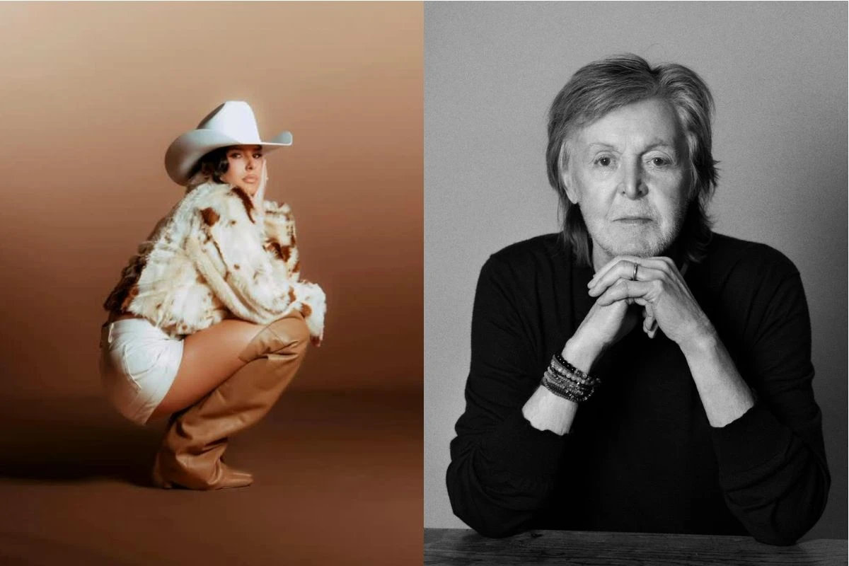 1 de 1 Montagem com fotos de Ana Castela e Paul McCartney - Foto: Reprodução/Instagram