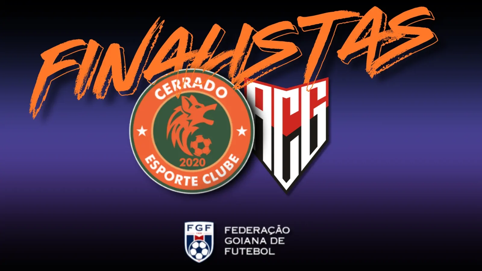 Cerrado EC é finalista no Campeoanto Goiano Sub-20. Foto/Arte: Hector de Souza / Divulgação
