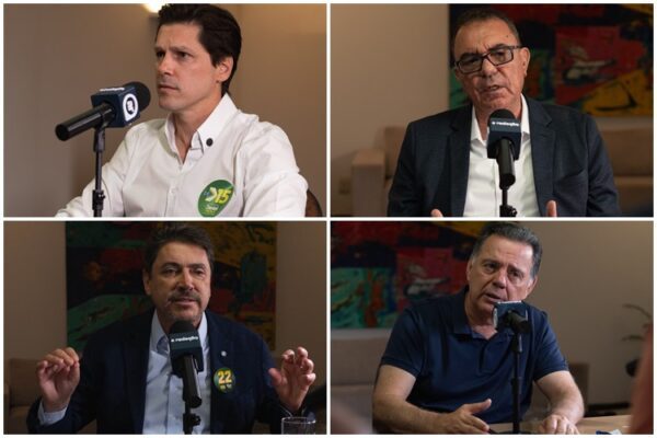 Daniel Vilela, Luís César Bueno, Wilder Morais e Marconi Perillo | Fotos: jornal A Redação - Eduardo Marques