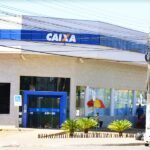 Agência da Caixa Econômica Federal no Village Garavelo, em Aparecida de Goiânia | Foto: Reprodução - Eduardo Marques