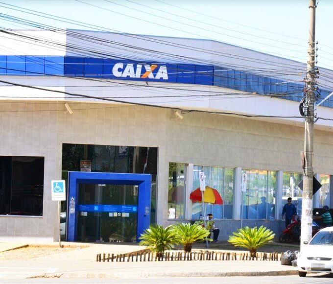 Agência da Caixa Econômica Federal no Village Garavelo, em Aparecida de Goiânia | Foto: Reprodução - Eduardo Marques